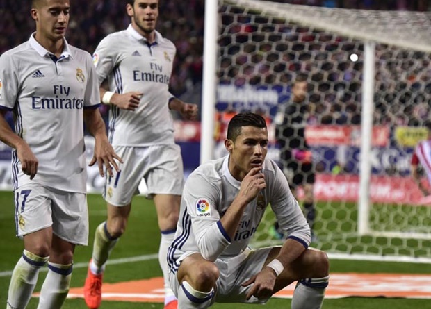 Phong cách ăn mừng mang tính thương hiệu của CR7 Phong cách ăn mừng mang tính thương hiệu của CR7