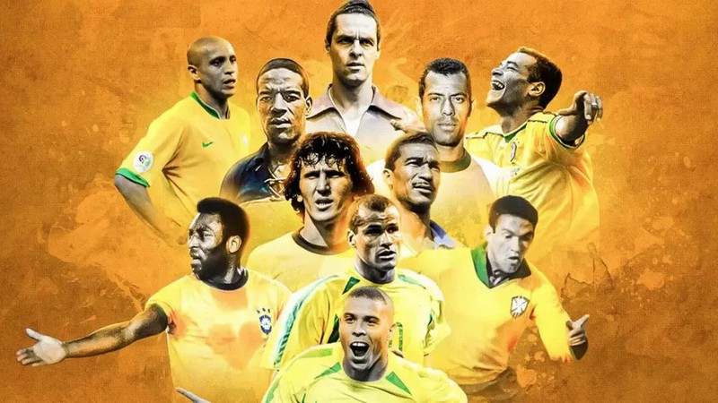 Đội hình Brazil huyền thoại trong lịch sử bóng đá 1 Đội hình Brazil huyền thoại trong lịch sử bóng đá