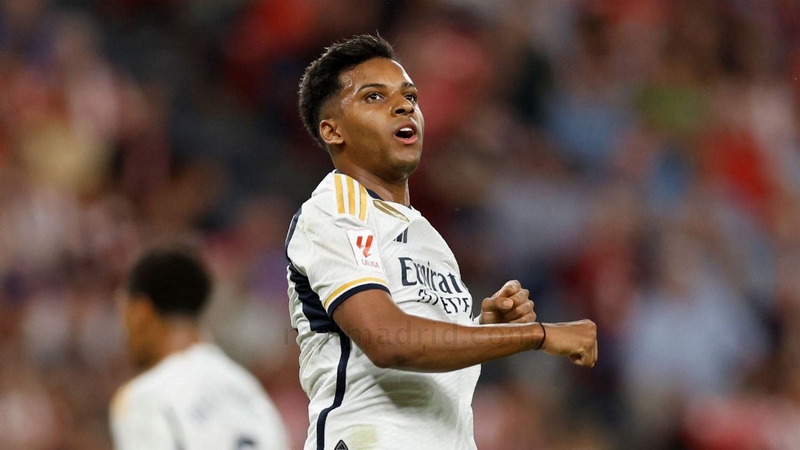 Rodrygo trong thời gian gần đây đã có sự vươn lên ấn tượng Rodrygo trong thời gian gần đây đã có sự vươn lên ấn tượng