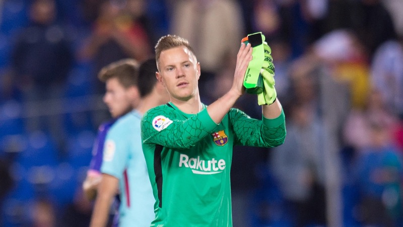 Thủ môn Ter Stergen gắn bó trong đội hình Barca 2014 cho tới hiện nay Thủ môn Ter Stergen gắn bó trong đội hình Barca 2014 cho tới hiện nay