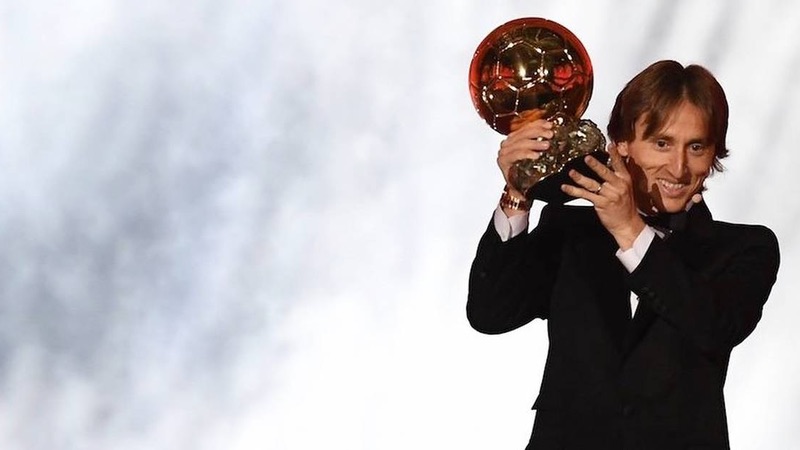Cầu thủ Luka Modric xứng đáng với những danh hiệu vĩ đại